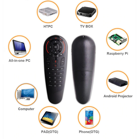 Купи мултифункционална безжична мишка Air Mouse за Smart TV
