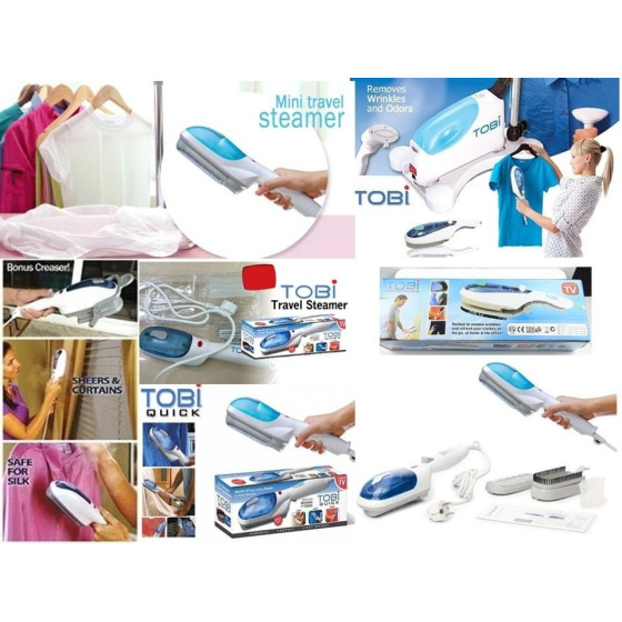 Компактен уред за гладене с пара Tobi Travel Steamer – купи сега