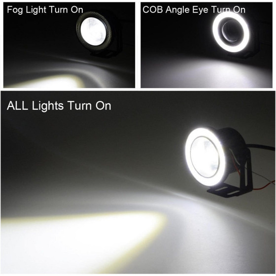 LED халогени с ангелски очи и UV защита