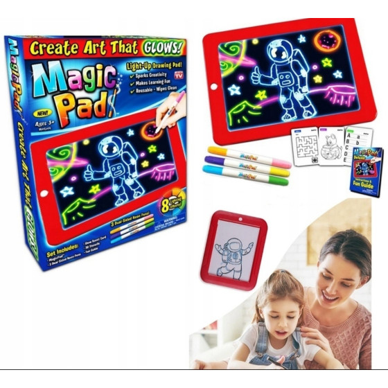 Магически светещ таблет за рисуване Magic Sketch Pad