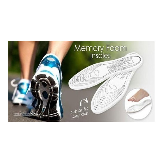 Мултифункционални стелки от мемори пяна Memory Insoles – купи сега