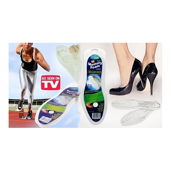 Мултифункционални стелки от мемори пяна Memory Insoles – купи сега
