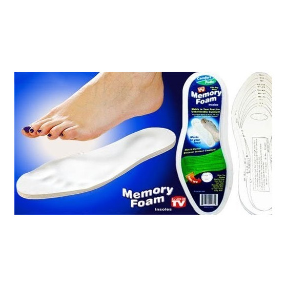 Мултифункционални стелки от мемори пяна Memory Insoles – купи сега