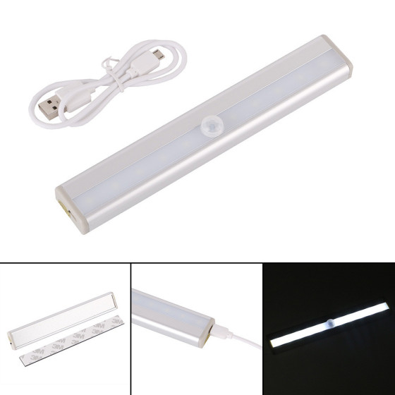 LED лампа с акумулаторна батерия и сензор за движение - Практичност и удобство