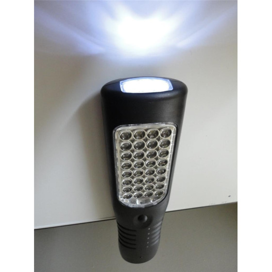 Акумулаторна преносима лампа с 35 LED - 220V / 12V - Висока яркост