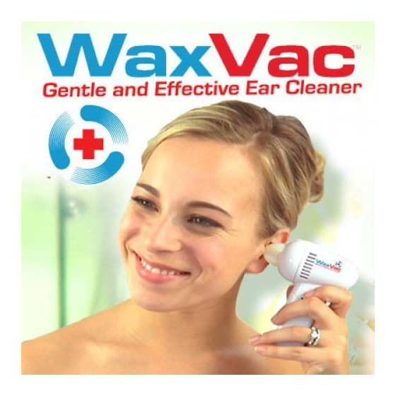 Ефективен уред за почистване на уши WaxVac с лек дизайн