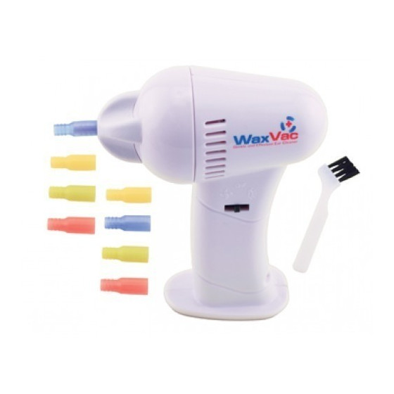 Ефективен уред за почистване на уши WaxVac с лек дизайн