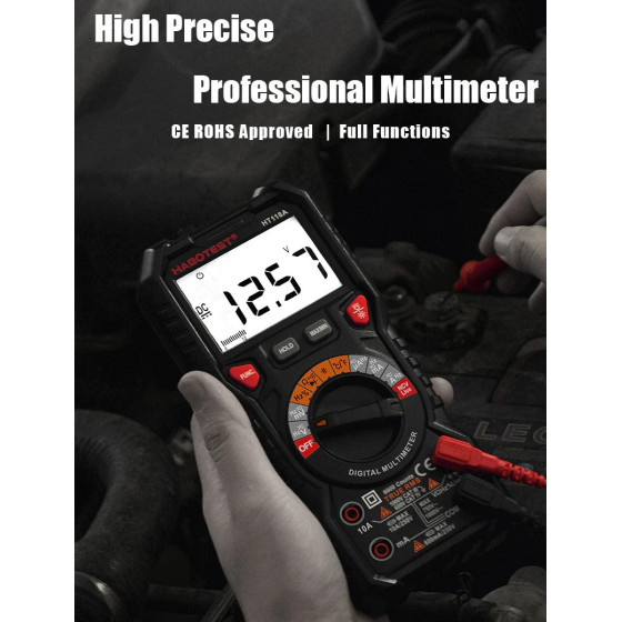 Професионален мултицет Habotest HT118A за точни измервания - Купете сега