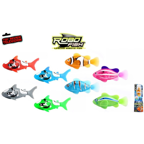 Интерактивна рибка робот Robo Fish – купи сега