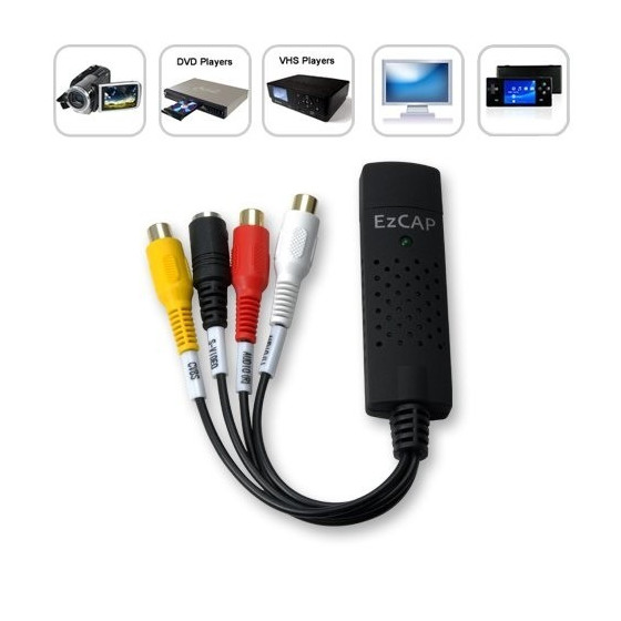 Мултифункционален USB DVR видео рекордер EasyCap