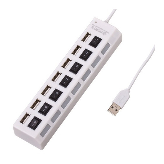 Мощен USB HUB със 7 активни порта - купете сега