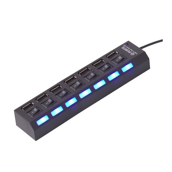 Мощен USB HUB със 7 активни порта - купете сега