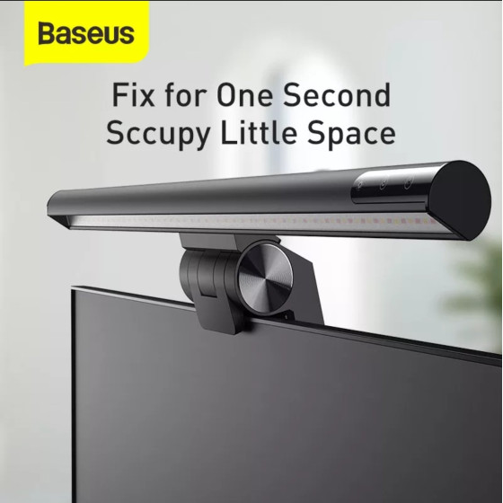 Регулируема LED лампа за монитор Baseus i-wok - грижа за очите