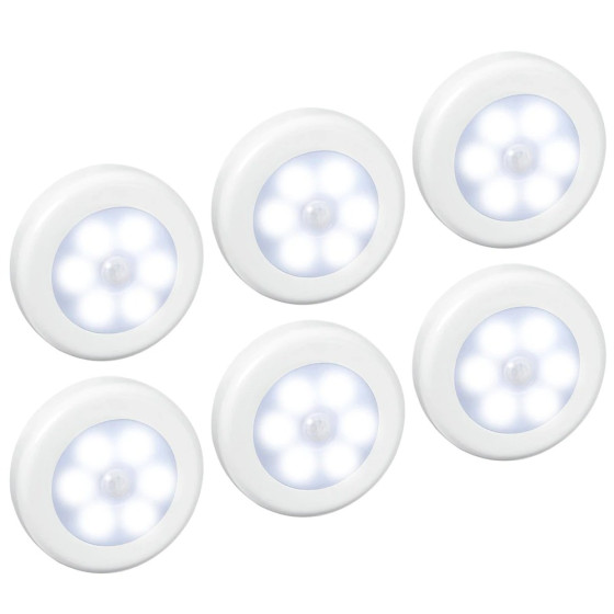 Малка LED лампа със сензор за движение на батерии - Купете онлайн!