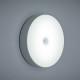 Кръгла LED лампа със сензор за движение и презареждаща се батерия - Купете сега!