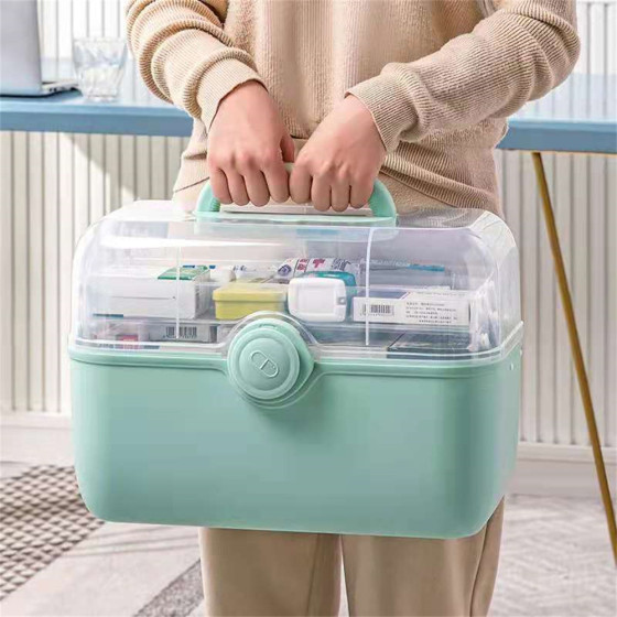 Купи голям куфар органайзер за лекарства
