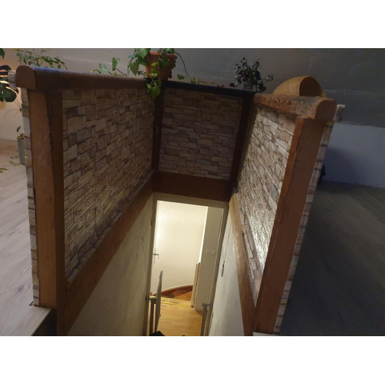 3D самозалепващи тапети имитация на камъни - 77*70 см - модел 5