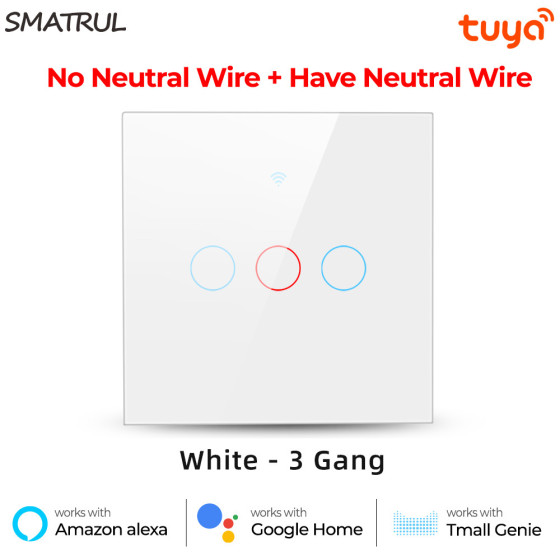 Ключ за осветление с WiFi и тъч бутони