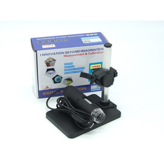 USB дигитален микроскоп 1000X с LED осветление
