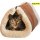 Kitty Shack 2в1 - Топла постелка и къщичка за котка