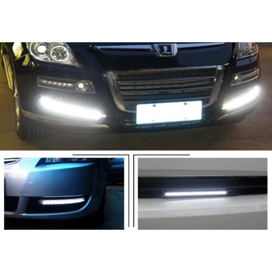 Гъвкави дневни LED светлини 2x6W - универсални