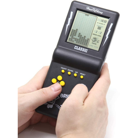 Ретро игра тетрис с 9999 игри - класическа конзола