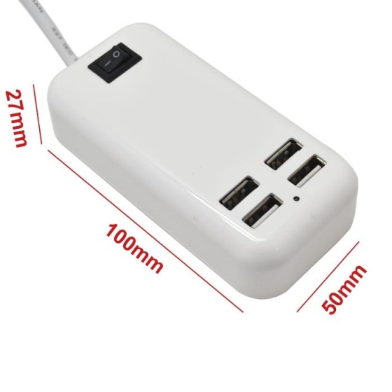 Купете мощно 4-портово USB зарядно на 220V