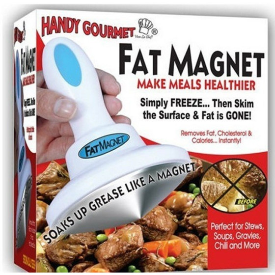 Купете магнит Fat Magnet за премахване на мазнини от ястия