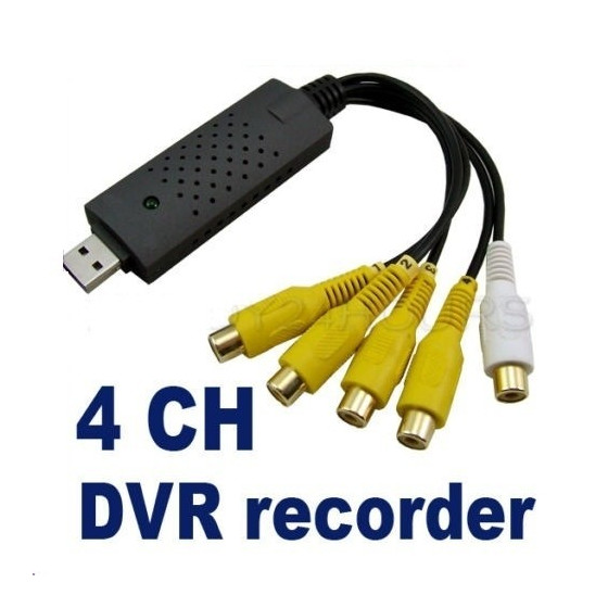 4-канален USB DVR видеорекордер за видеонаблюдение