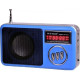Преносима уредба с USB, MP3, радио и слот за карта памет - WS-258 | Компактен дизайн