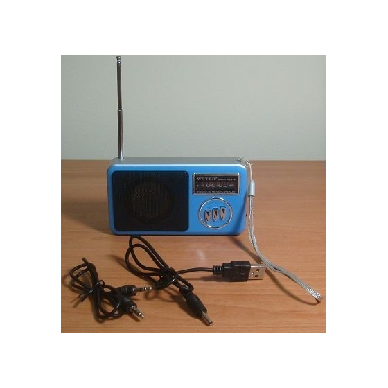 Преносима уредба с USB, MP3, радио и слот за карта памет - WS-258 | Компактен дизайн