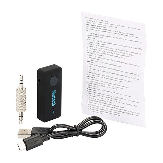 FM Bluetooth трансмитер с 3.5мм аудио жак и Handsfree - Висока съвместимост