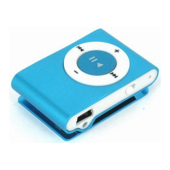 Компактен MP3 плейър модел 2 с множество цветове