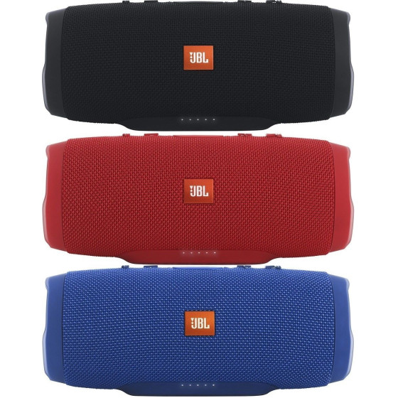 Водоустойчива Bluetooth колонка JBL Charge 3 с мощна батерия | Купете сега
