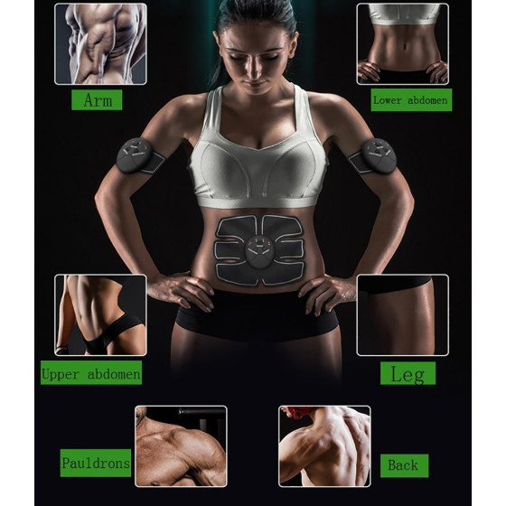 Електростимулатор Six Pack EMS за стягане и оформяне на мускулите