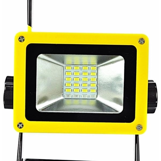Преносим акумулаторен LED прожектор с 3 режима на работа - 100W