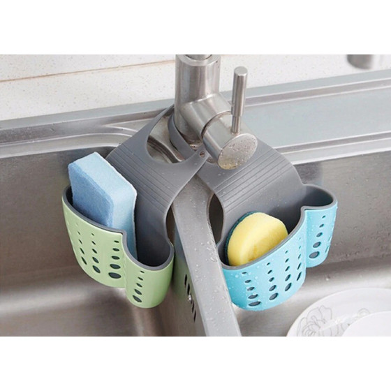 Практична кухненска поставка за гъба Sink Sider - Купи сега