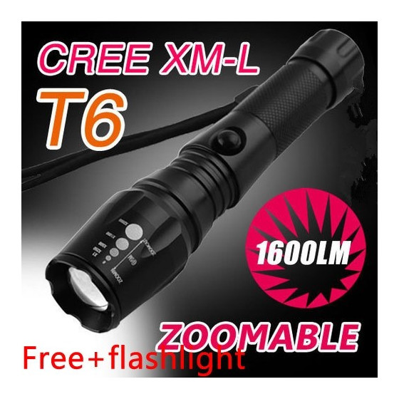 Силен Cree LED фенер със ZOOM 1600 LM | Максимална яркост и гъвкавост
