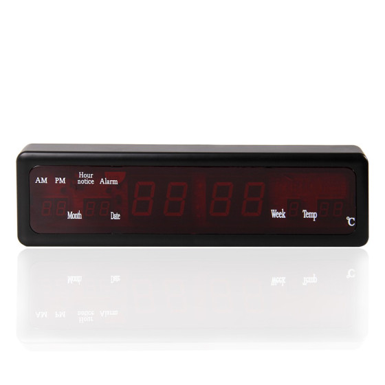 LED дигитален часовник модел CX-808 с термометър и календар